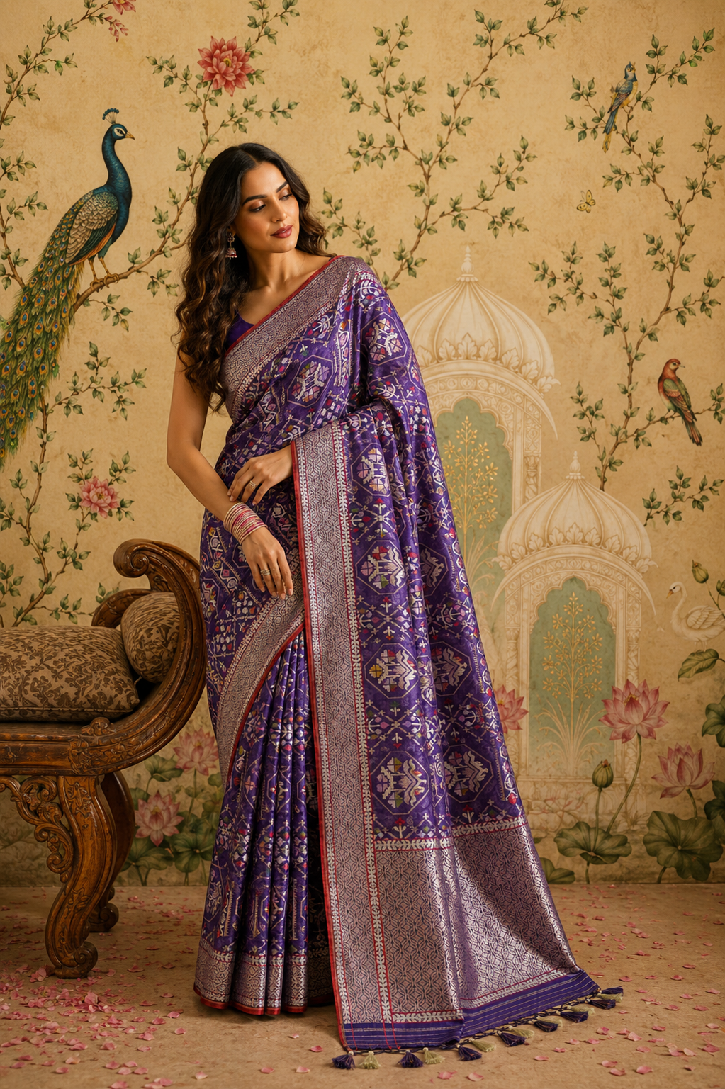 Hand Woven Jamdani Saree