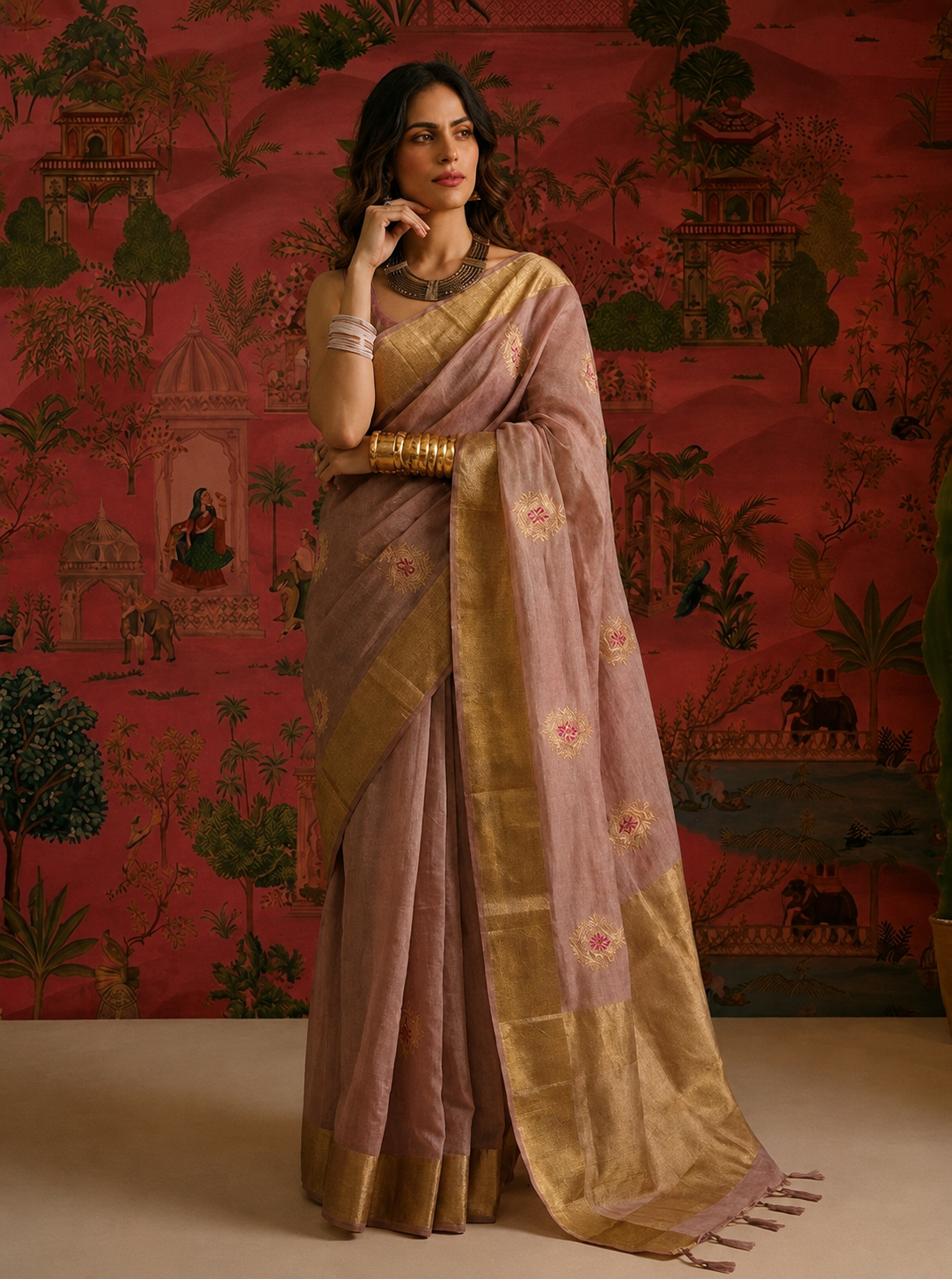 Hand Woven Chanderi Sarees