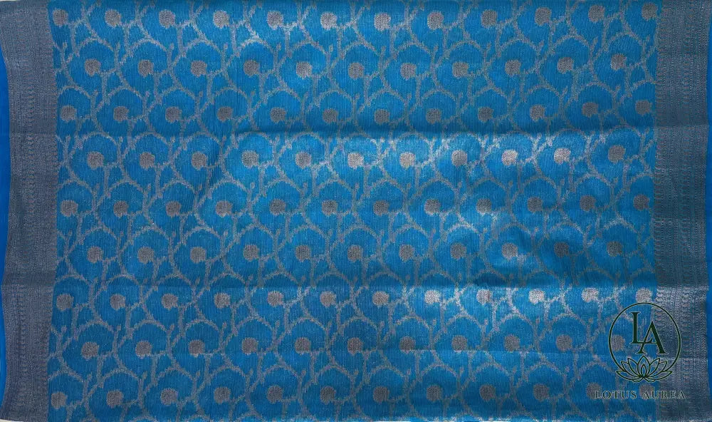 Blue Banarasi Kota Saree - Banarasi Kota Saree