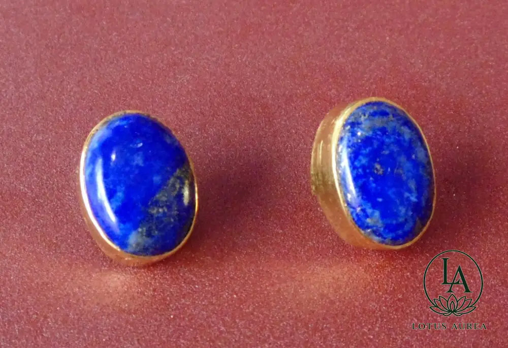 Lapis Lazuli Birthstone Earrings - Earrings